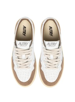 Basket Medalist Low Soft Leather / Suede White / Antilope Autry