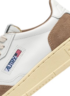 Basket Medalist Low Soft Leather / Suede White / Antilope Autry