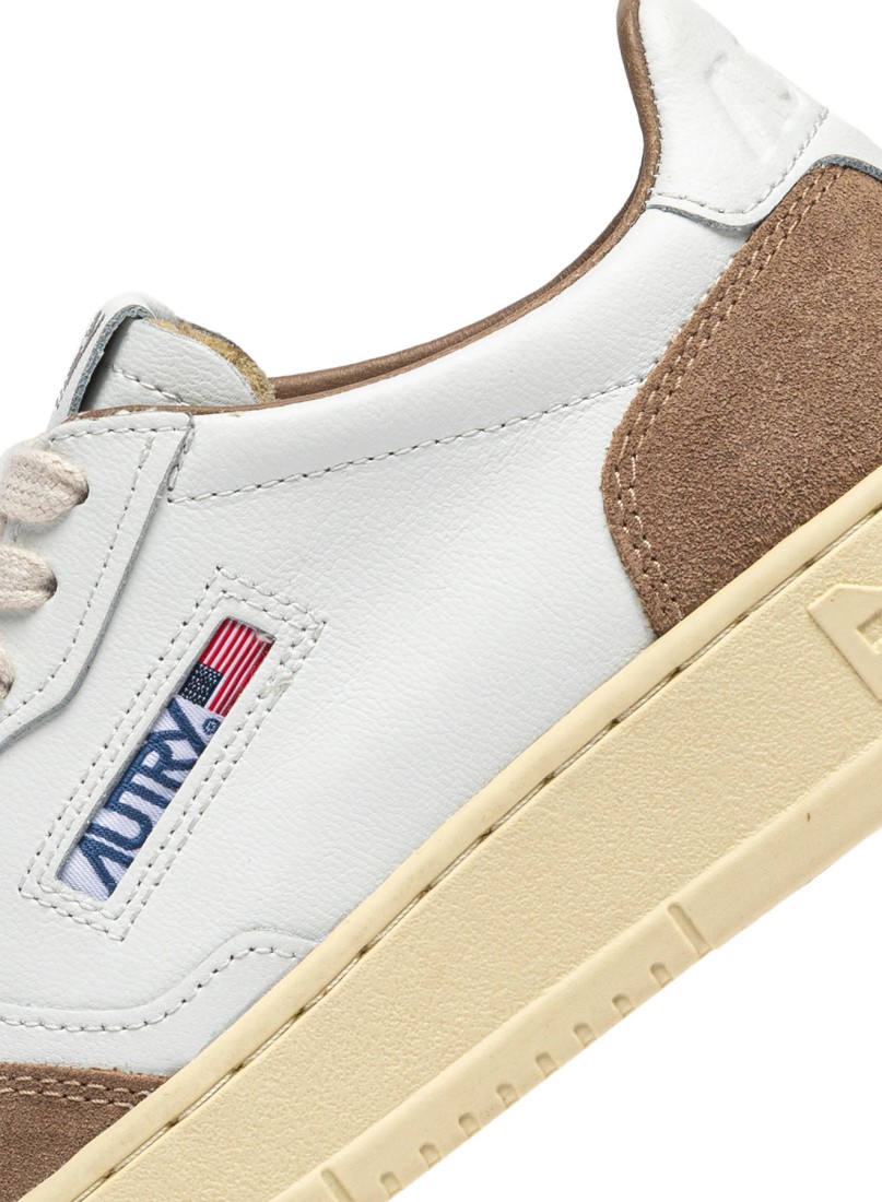 Basket Medalist Low Soft Leather / Suede White / Antilope Autry