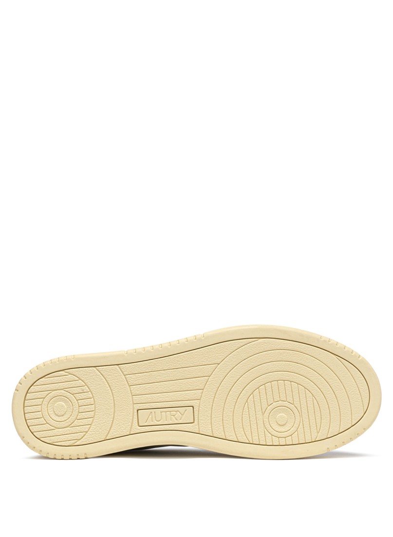 Basket Medalist Low Soft Leather / Suede White / Grey Green Autry