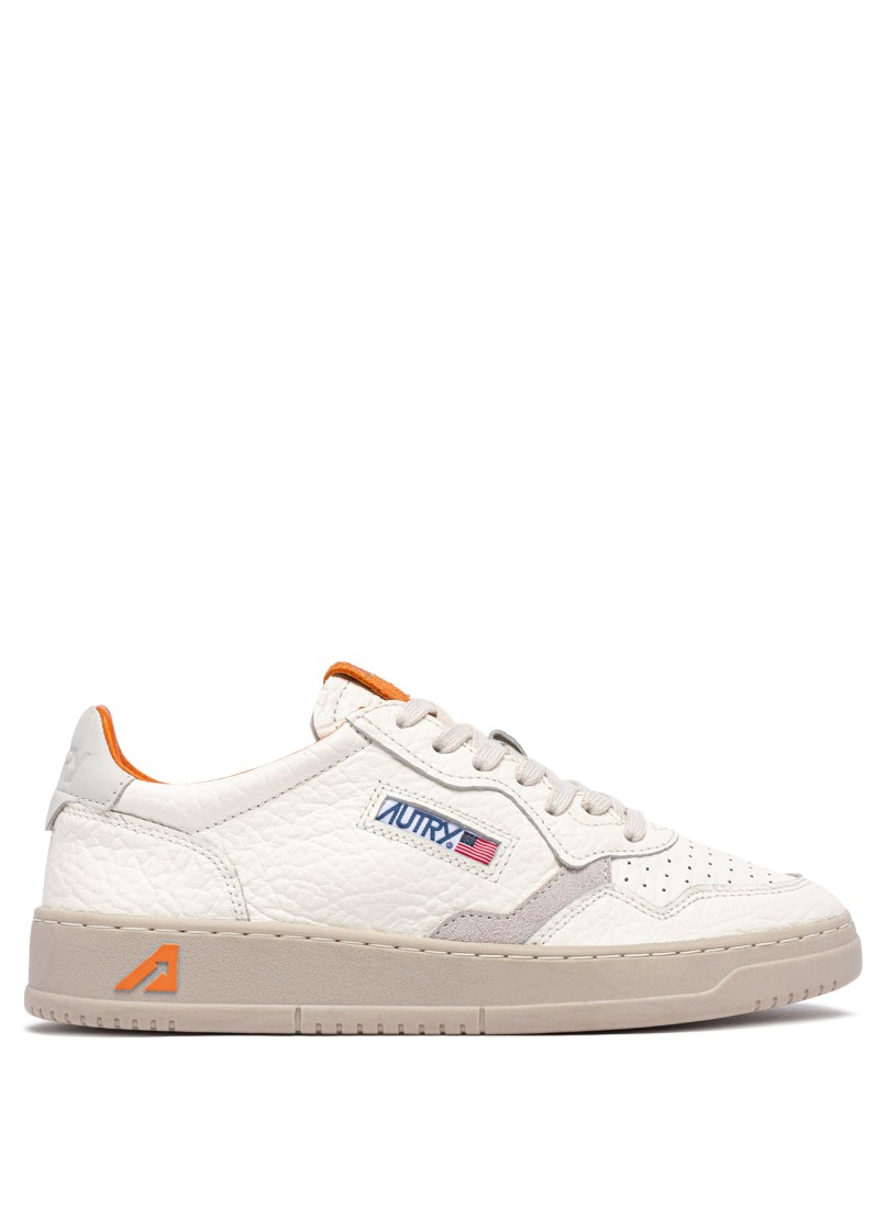 Basket Medalist Low Leather Elephant / Suede Marshmallow / Fanta Autry