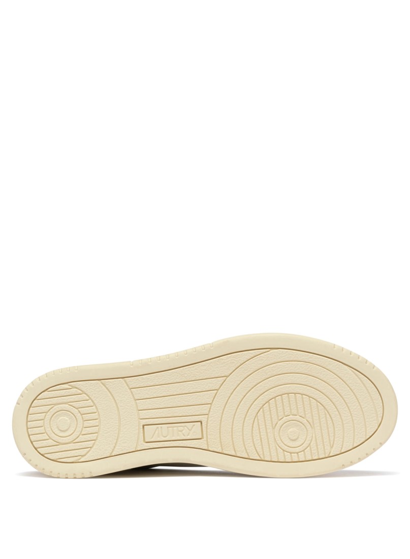 Basket Medalist Low Soft Leather / Stars White / Ecru Autry