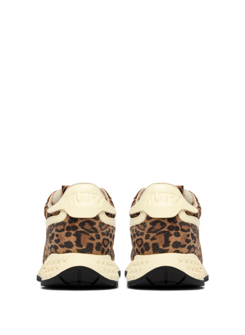 Basket Reelwind Suede / Leather / Light Léopard / Rutabaga Autry