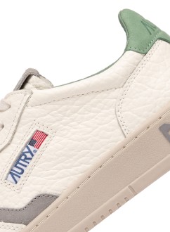 Medalist Low Leather Elephant / Suede Loden frost / Vapor Autry