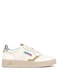 Basket Medalist Low Leather Elephant / Suede Platinum / Sponge Autry