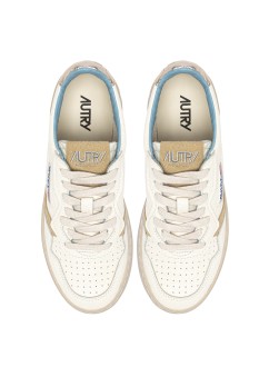 Basket Medalist Low Leather Elephant / Suede Platinum / Sponge Autry