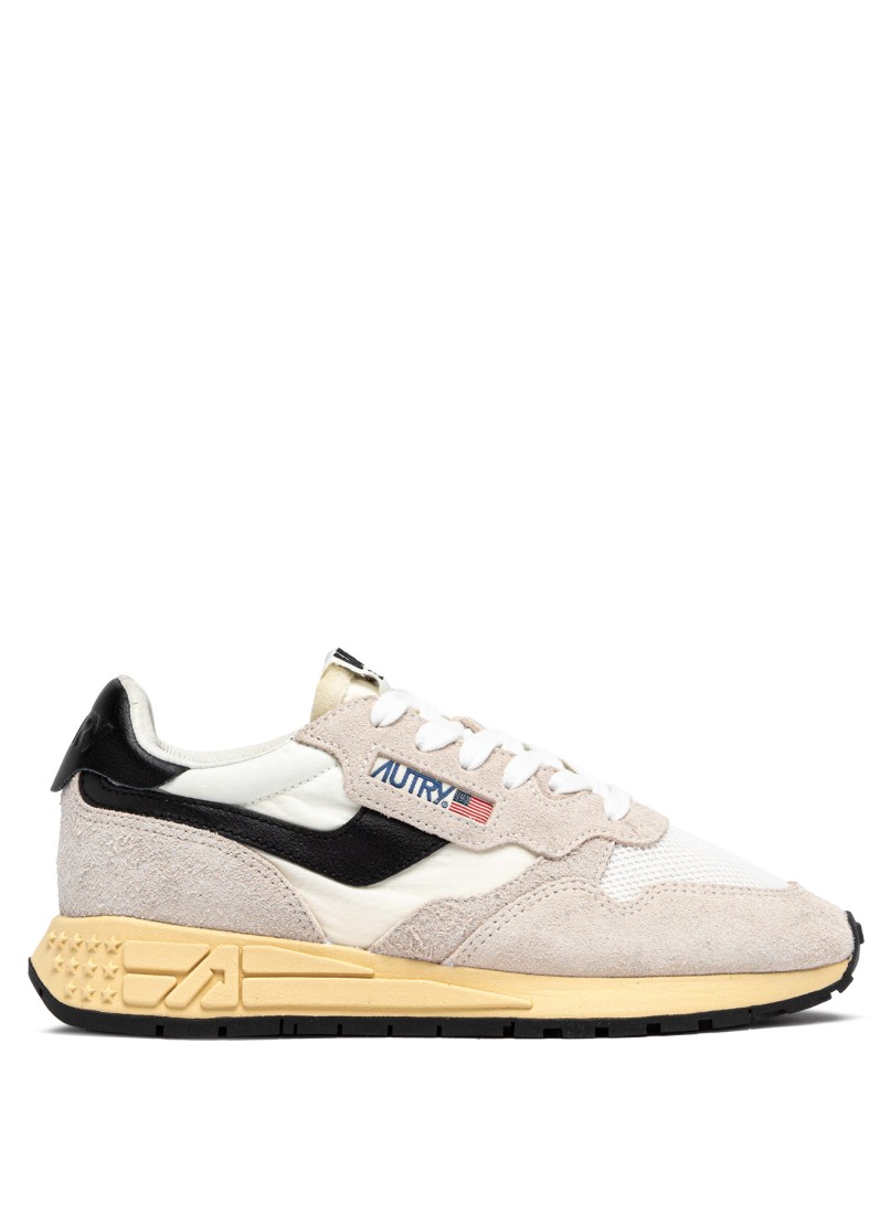 Basket Reelwind Low Suede / Nat White / Black Autry