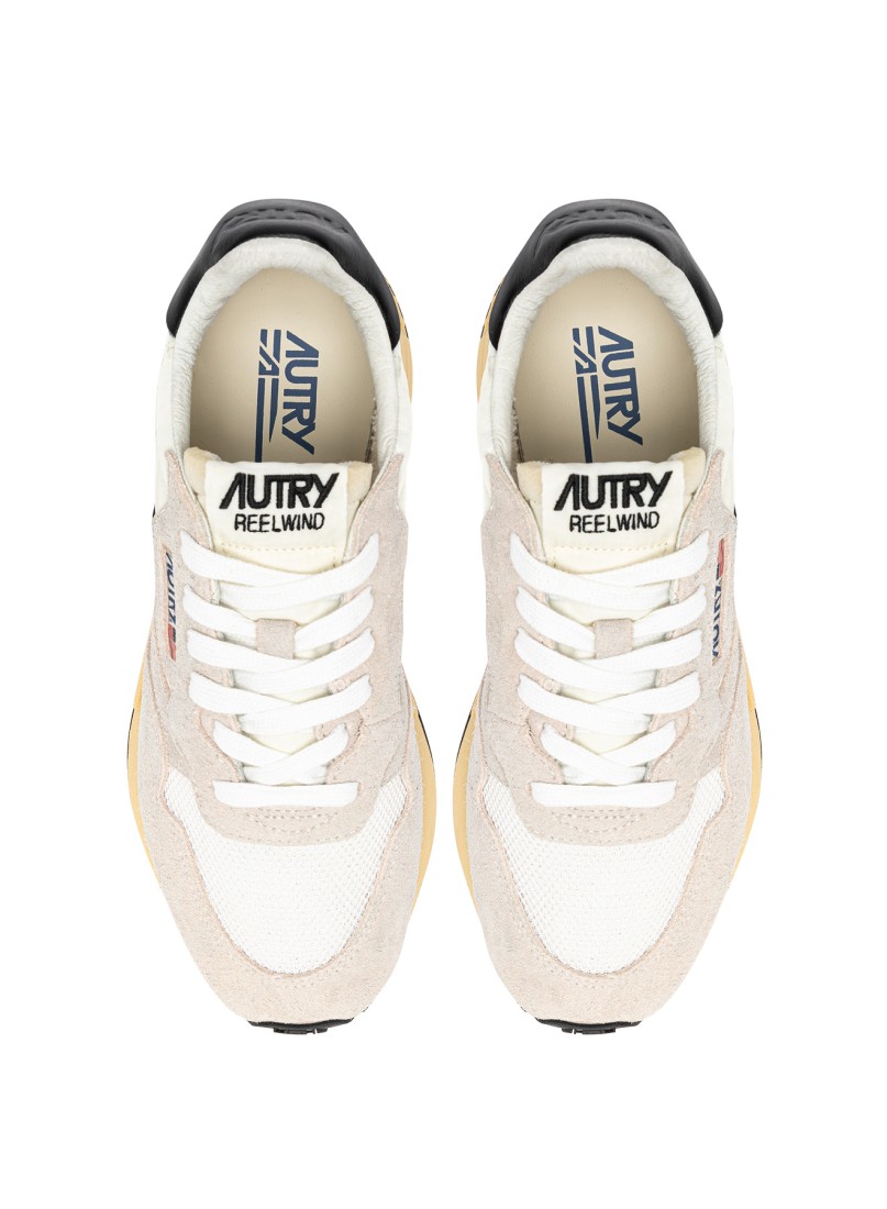 Basket Reelwind Low Suede / Nat White / Black Autry