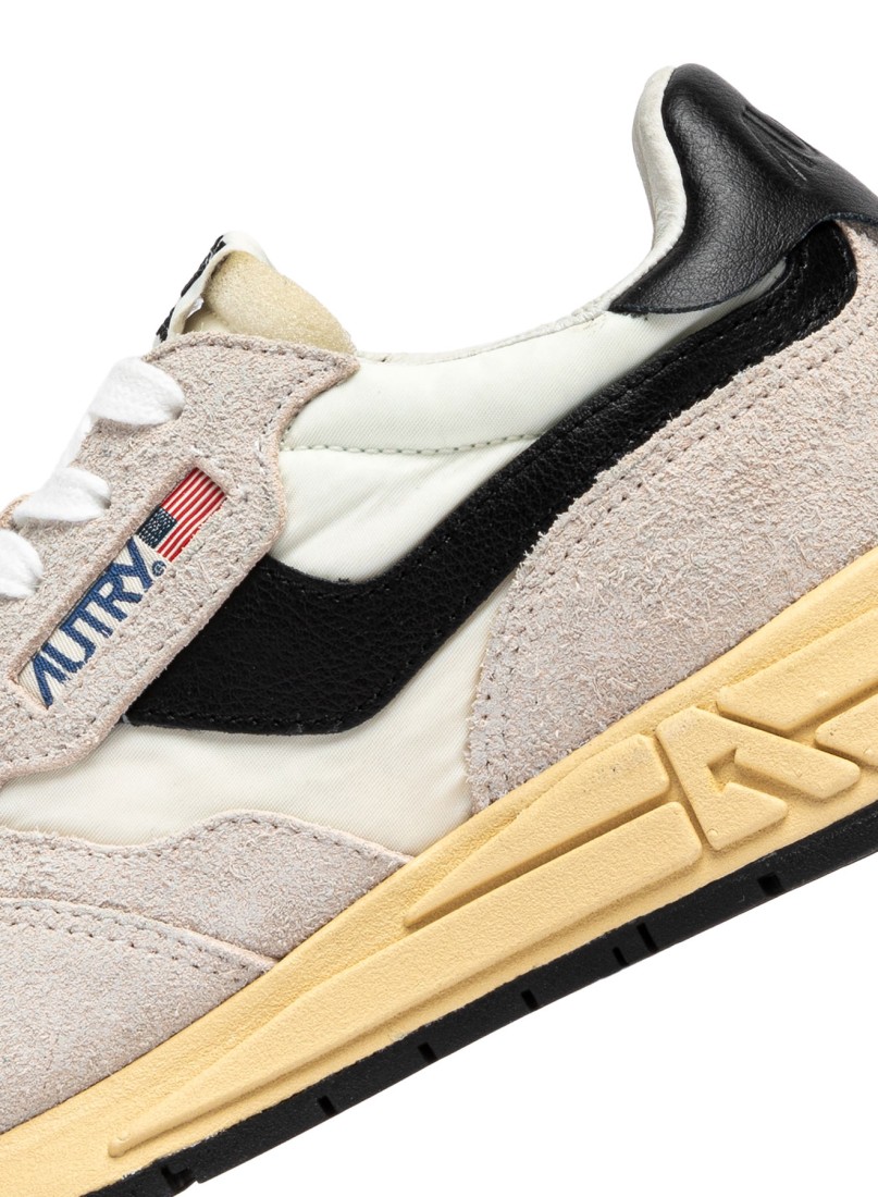 Basket Reelwind Low Suede / Nat White / Black Autry