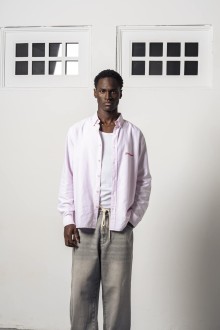 Quartz Oxford Shirt Pink Goodies Sportive