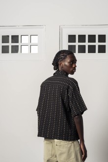 Boxy Thyme Shirt Black Goodies Sportive