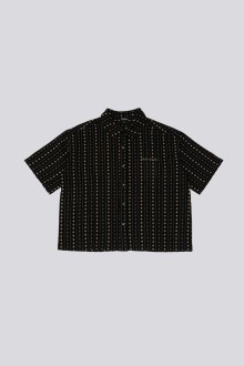 Boxy Thyme Shirt Black Goodies Sportive