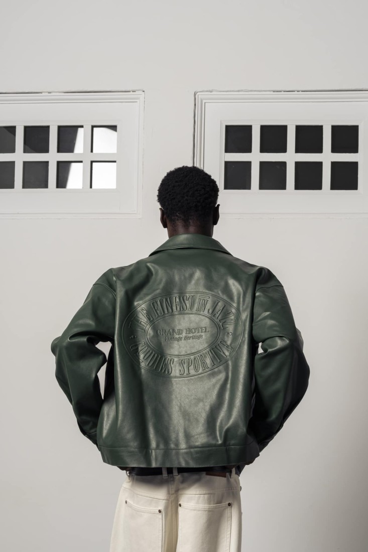 Jasper Eco-Leather Jacket Green Goodies Sportive