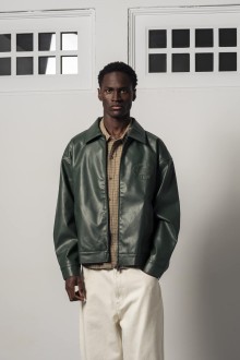 Jasper Eco-Leather Jacket Green Goodies Sportive