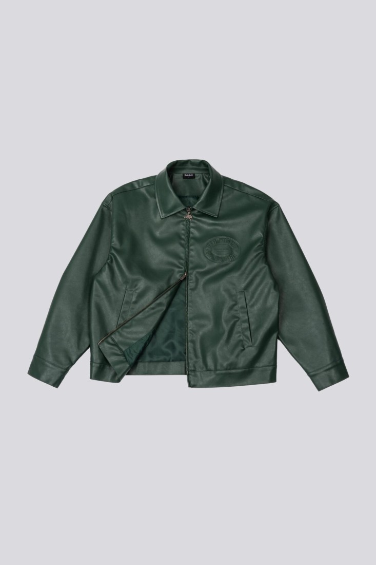 Jasper Eco-Leather Jacket Green Goodies Sportive