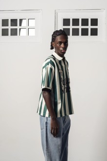 About Love Football Tee Green / Ecru Goodies Sportive