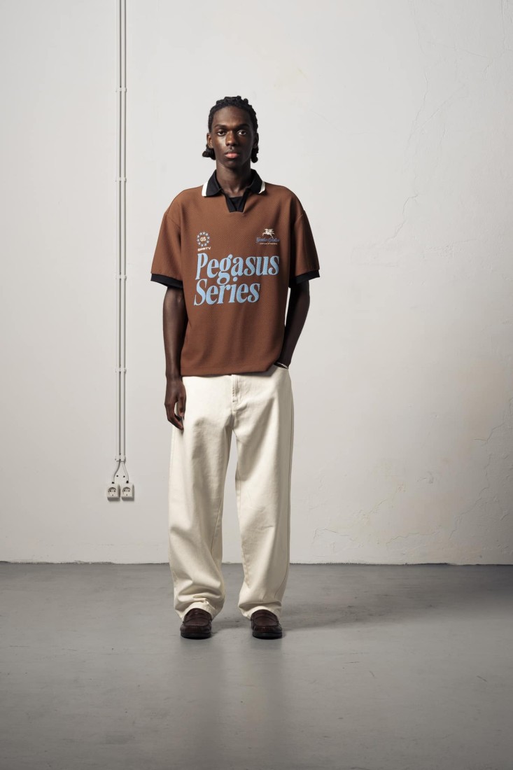 Sprtv Football Tee Brown Goodies Sportive