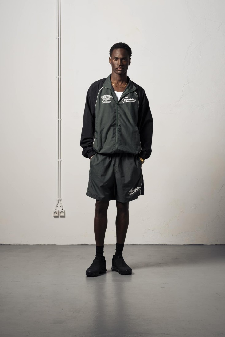 Open Track Suit Jkt Dark / Green Goodies Sportive