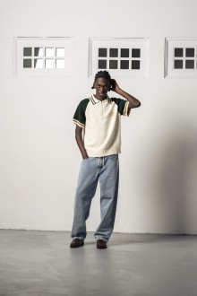 Biker Premium Knit Green / Ecru Goodies Sportive