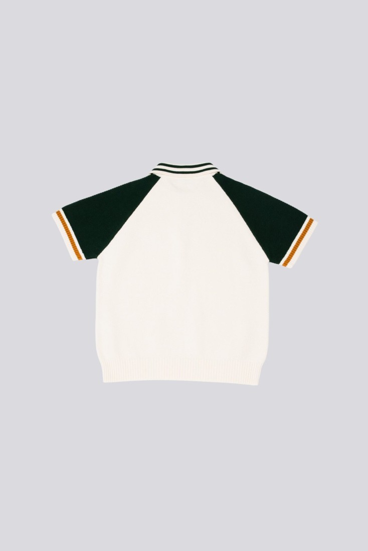 Biker Premium Knit Green / Ecru Goodies Sportive