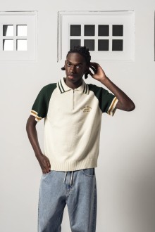 Biker Premium Knit Green / Ecru Goodies Sportive