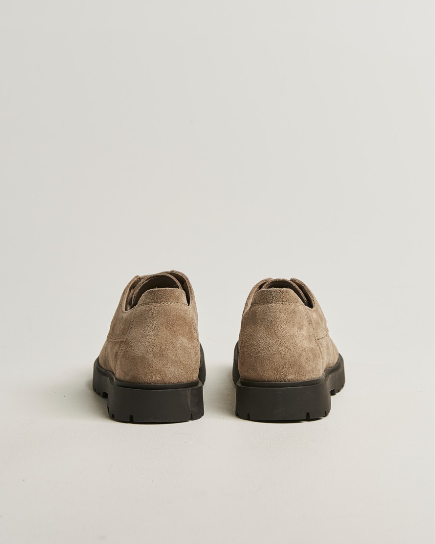 Highwood Moc Lace Low Suede Gray Taupe Birkenstock