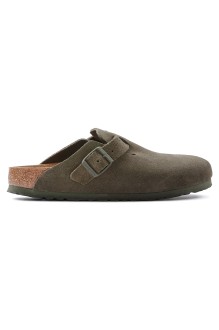 Boston Leather Suede Thyme Birkenstock