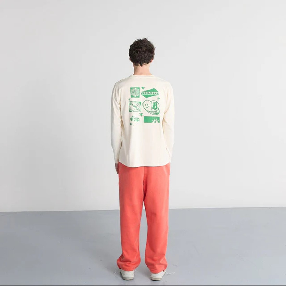 Pants Unisex Cigarette Washed Red Bisous Skateboards