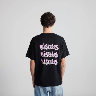 T-Shirt Unisex Body Language Black Bisous Skateboards