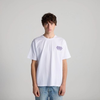 T-Shirt Unisex Grease White Bisous Skateboards