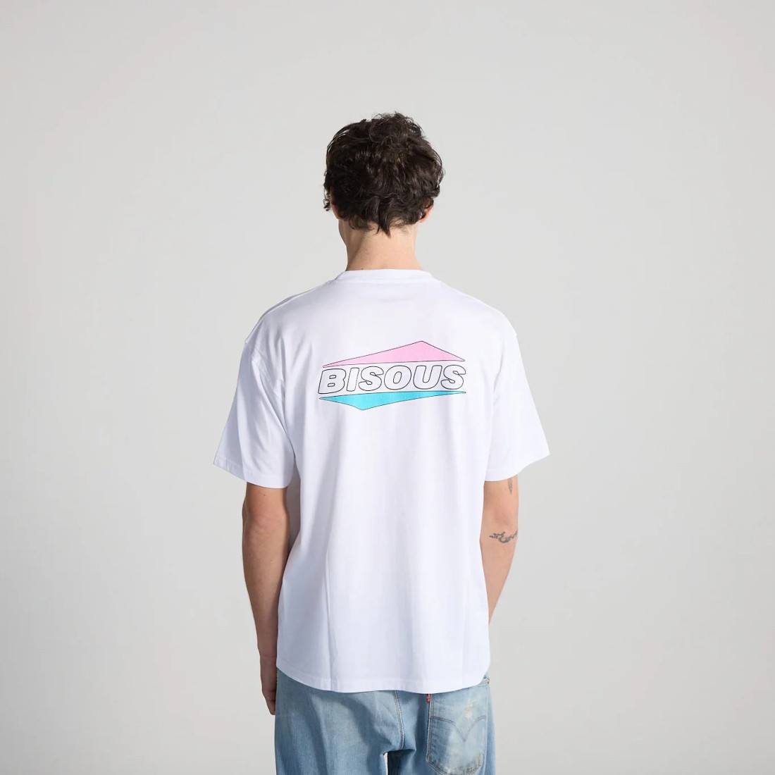 T-Shirt Unisex Repsol White Bisous Skateboards