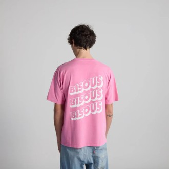T-Shirt UNISEX Sonics Light Pink Bisous Skateboards