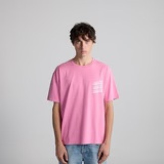 T-Shirt UNISEX Sonics Light Pink Bisous Skateboards