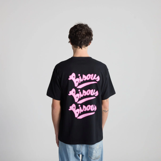 T-Shirt Unisex Gianni Black Bisous Skateboards