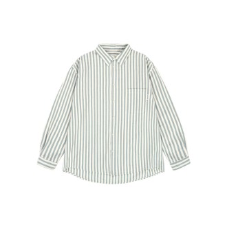Melange Stripe Shirt Sky Blue UNISEX Kappy Design