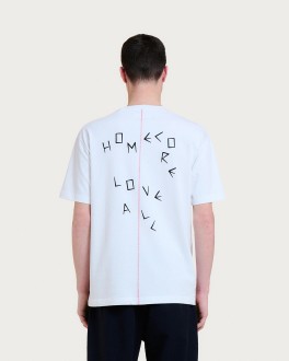 T-Shirt Love All Tee White-Red Homecore