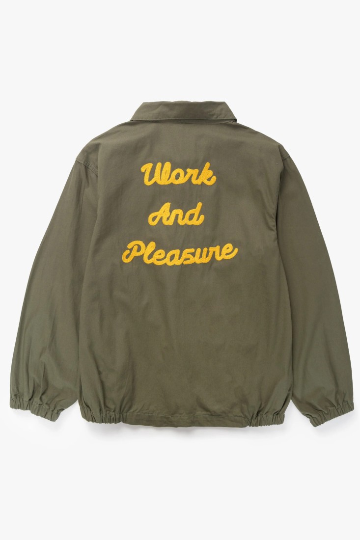 Twill Work Jacket Olive Service Works