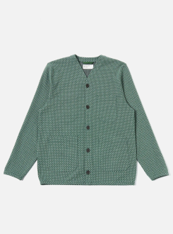 Argyll Jersey Cardigan Green Universal Works