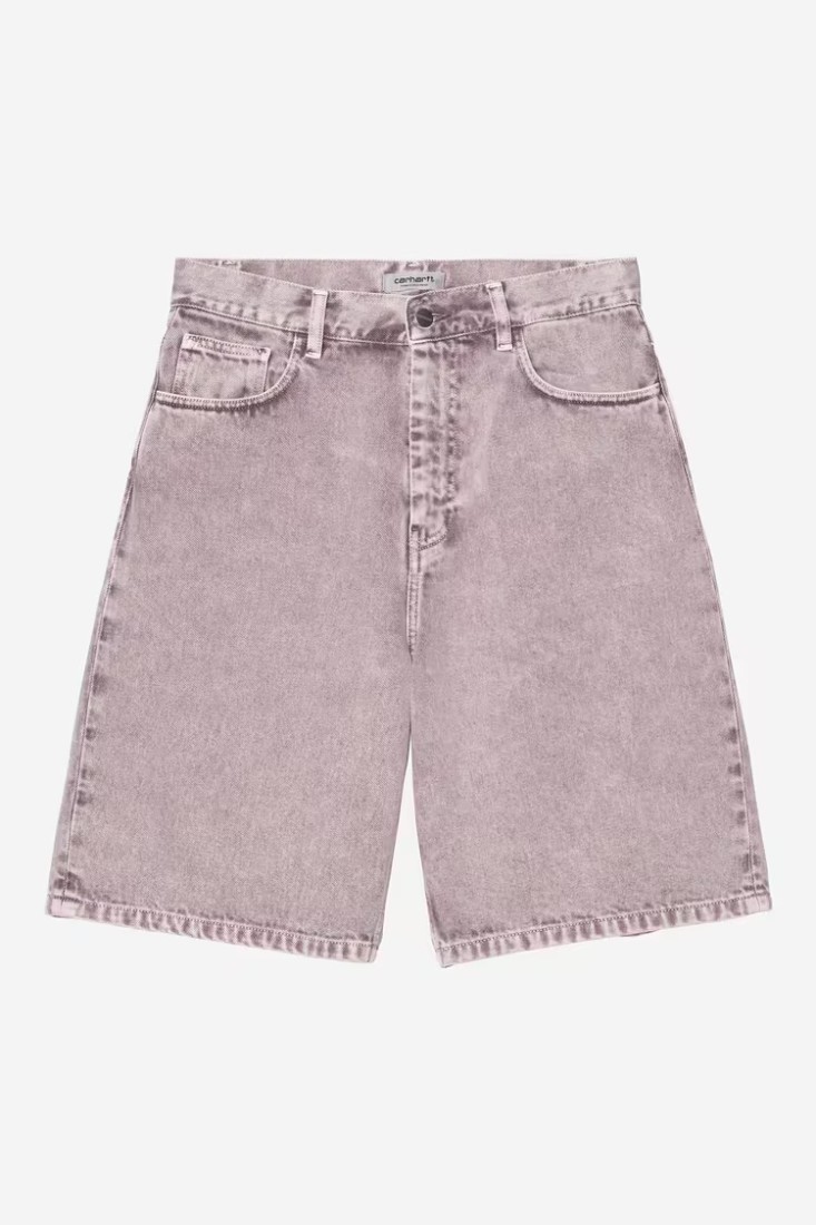 W' Brandon Short Cozy Purple Chalk Wash Carhartt WIP