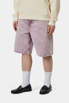 W' Brandon Short Cozy Purple Chalk Wash Carhartt WIP