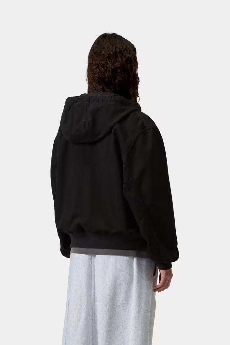 W' OG Active Jacket Black Rinsed  Carhartt WIP