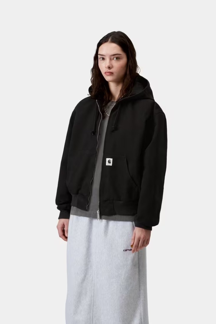 W' OG Active Jacket Black Rinsed  Carhartt WIP