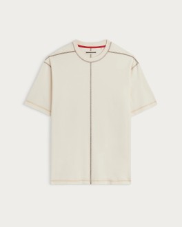 T-Shirt Multico Baseball Cream Brown Homecore