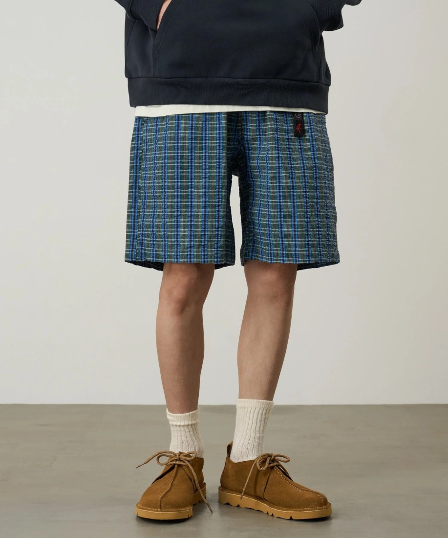 0.G. G-Short Gramicci Seersucker Plaid Multi Stripe Gramicci