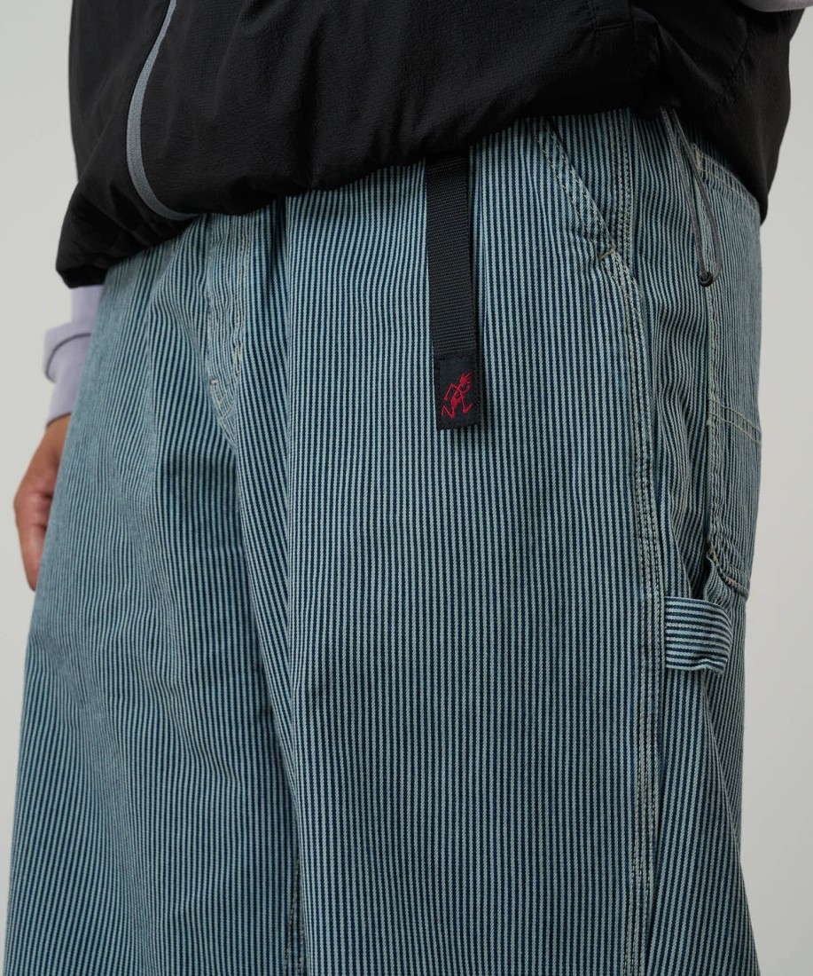 Overdyed Hickory Work Pant Navy Gramicci