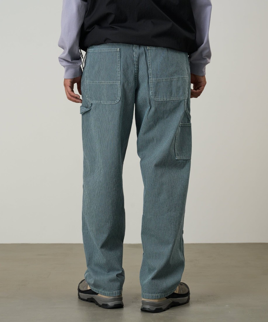 Overdyed Hickory Work Pant Navy Gramicci
