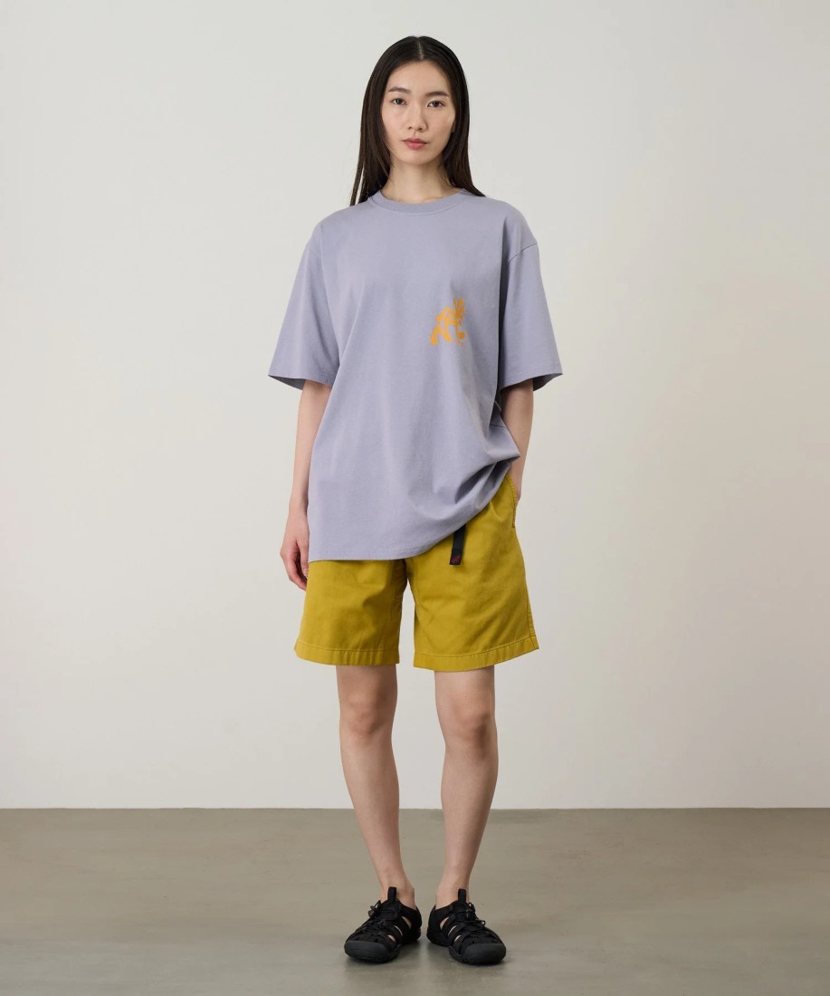 Running Man Tee Lavender UNISEX Gramicci