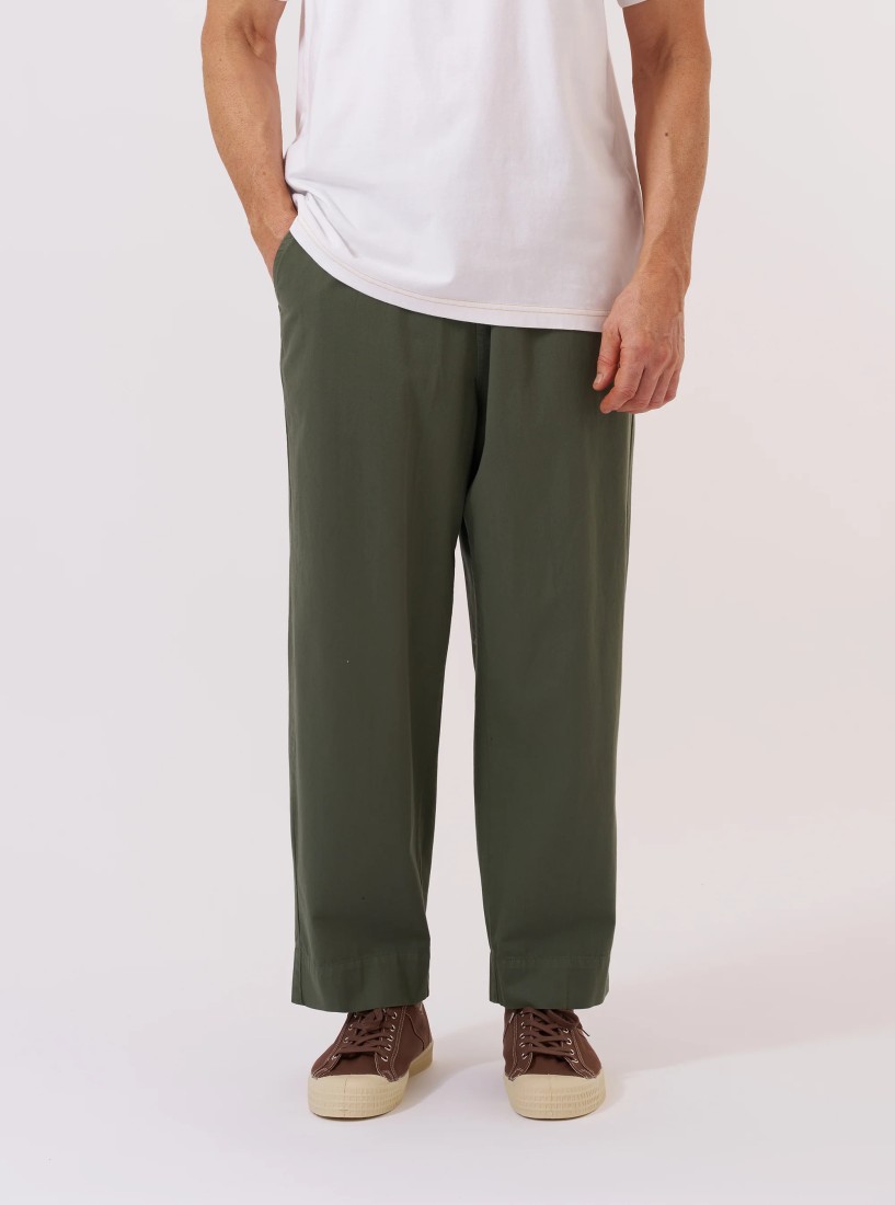 Kelly Cotton Judo Pant Olive Universal Works