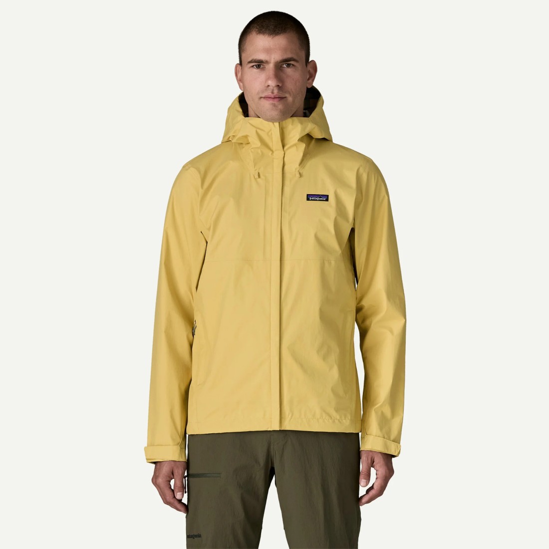 M's Torrentshell 3L Jkt Limestone Yellow Patagonia
