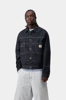 Belmar Jacket Blue Rinsed Carhartt Wip